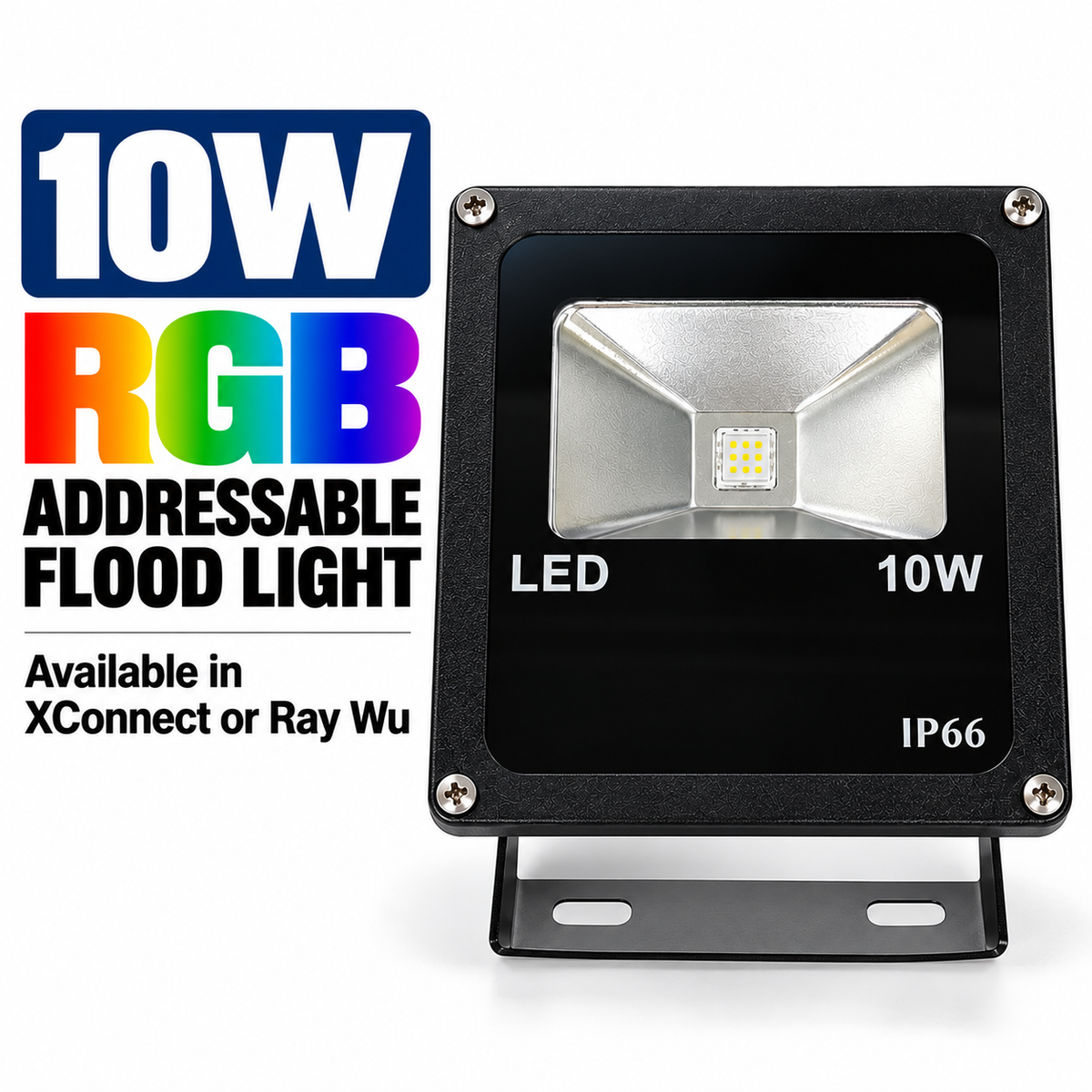 10 Watt RGB LED Flood Light, 12V