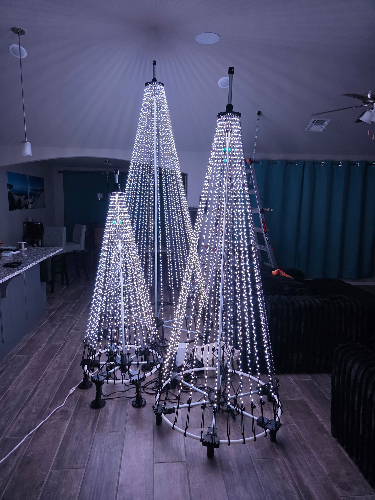 3D Printed Seed Pixel Tree Kit – Easy Setup, Storage & Assembly