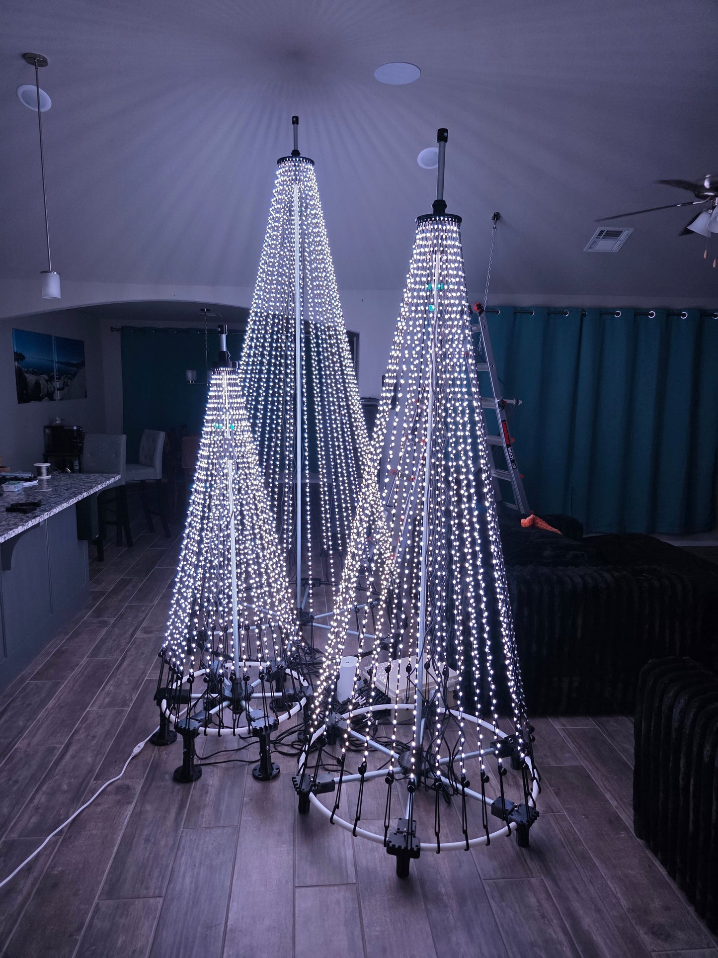 3D Printed Seed Pixel Tree Kit – Easy Setup, Storage & Assembly