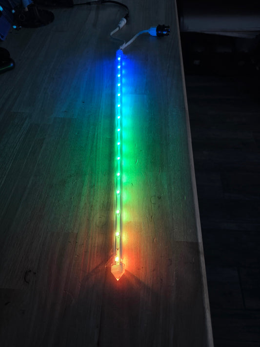 12V Meteor Tubes — White PCB | xConnect + SLip Connect Pre-Installed