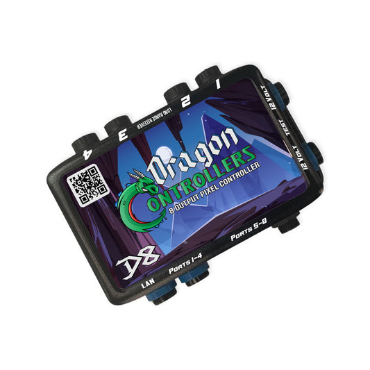 Dragon™ 8 Output Ready2Run Pixel Controller  - PRE-ORDER 2024 P2-