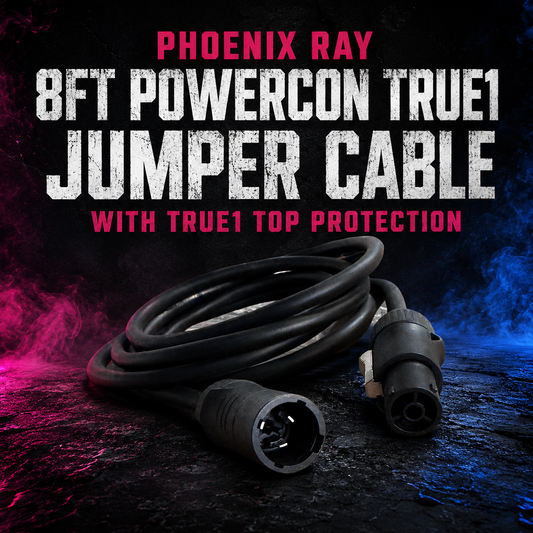 Phoenix Ray 8ft PowerCON True1 Jumper Cable with TRUE1 TOP Protection