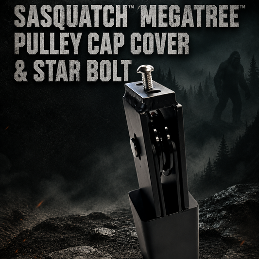✨ Sasquatch™ MegaTree™ Pulley Cap Cover & Star Bolt - Secure Your MegaTree Topper with Ease