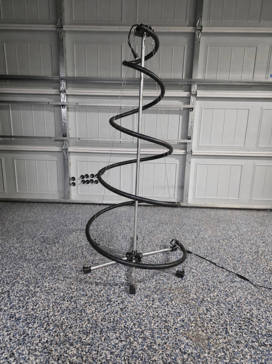 Printed Parts Only - LED Neon Tube Spiral Tree | 4ft Tall