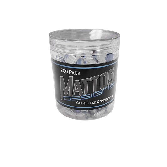 Mattos Designs™  Gel Filled Connectors 200 Pak