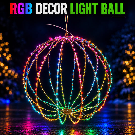 (Collective) RGB Decor Light Ball – Illuminate Your Holiday Display with a Modern Twist ✨
